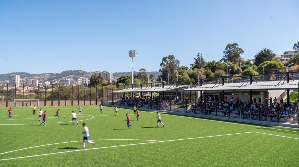 estadio Futbol Arquitectura cancha 2